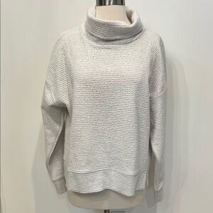 CALIA by Carrie Underwood Cream Turtleneck Sweater